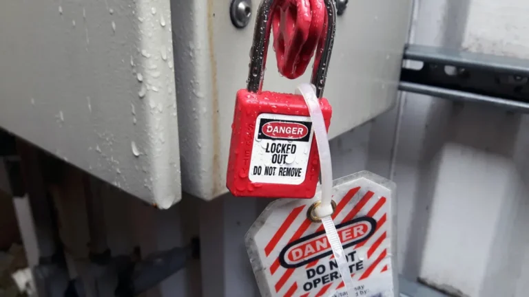 Machine Maintenance Lock OSHA