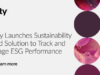 Cority Launches Sustainability Cloud Solution to Track and Manage ESG Performance