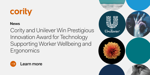 Cority and Unilever Win Prestigious Innovation Award for Technology Supporting Worker Wellbeing and Ergonomics