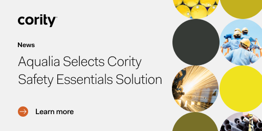 Aqualia Selects Cority Safety Essentials Solution