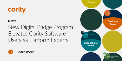 New Digital Badge Program Elevates Cority Software Users as Platform Experts