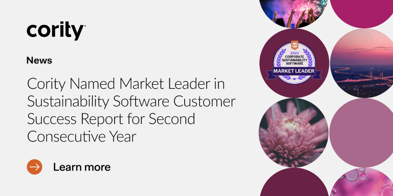 Cority Named Market Leader in Sustainability Software  Customer Success Report for Second Consecutive Year