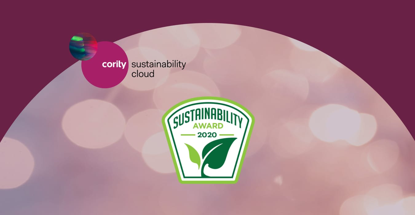Award sustainability 2020 blog pink cority