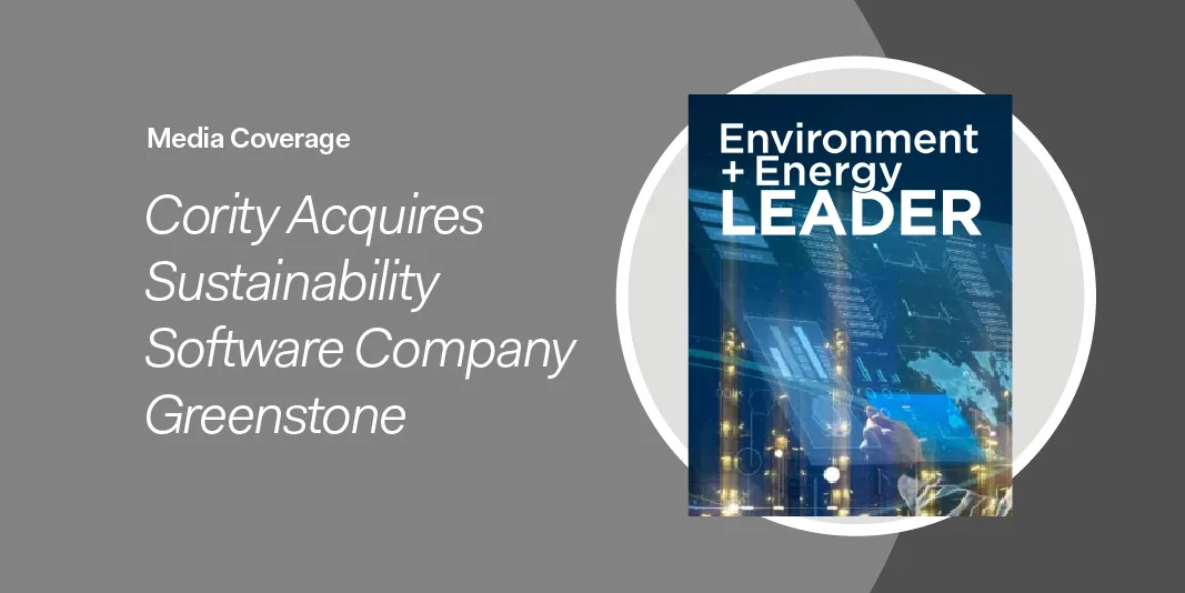 Cority Acquires Sustainability Software Company Greenstone