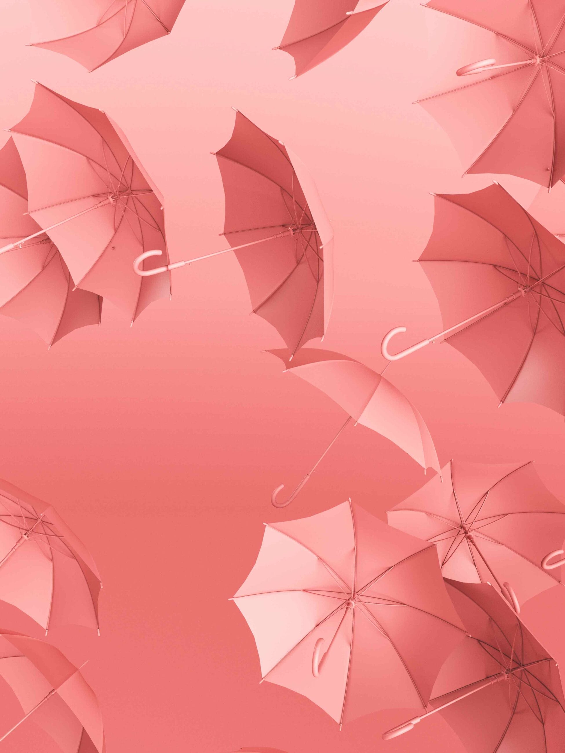 Sustainability procurement blog umbrellas pink cority
