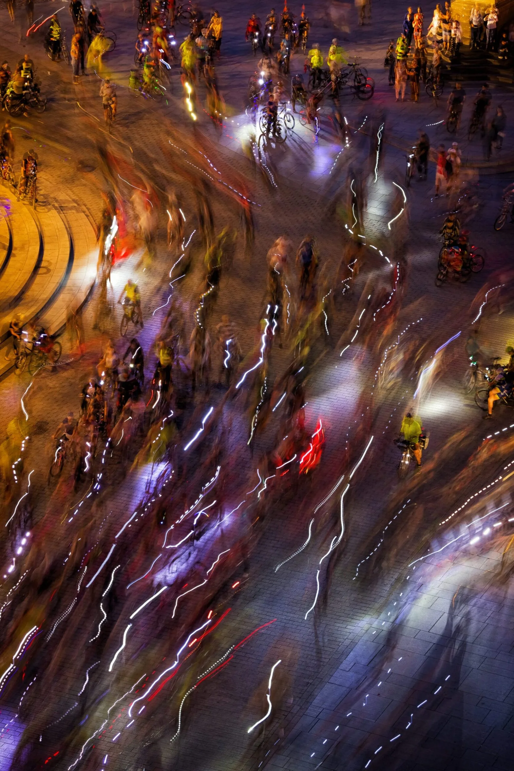 DE&I supply chains blog busy street pink cority