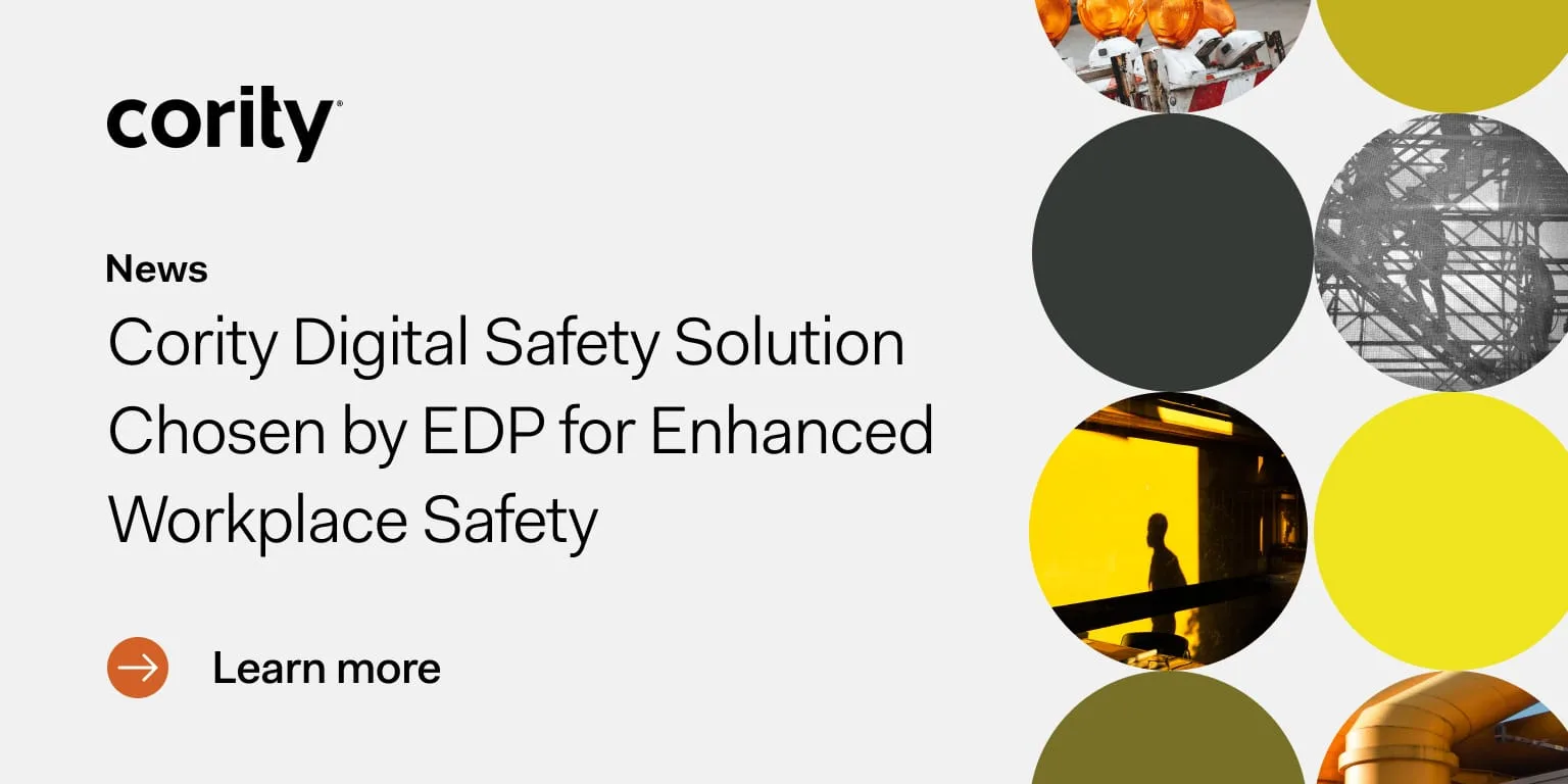 Cority announces EDP chose its digital safety solution, featuring circular design elements, to enhance workplace safety.