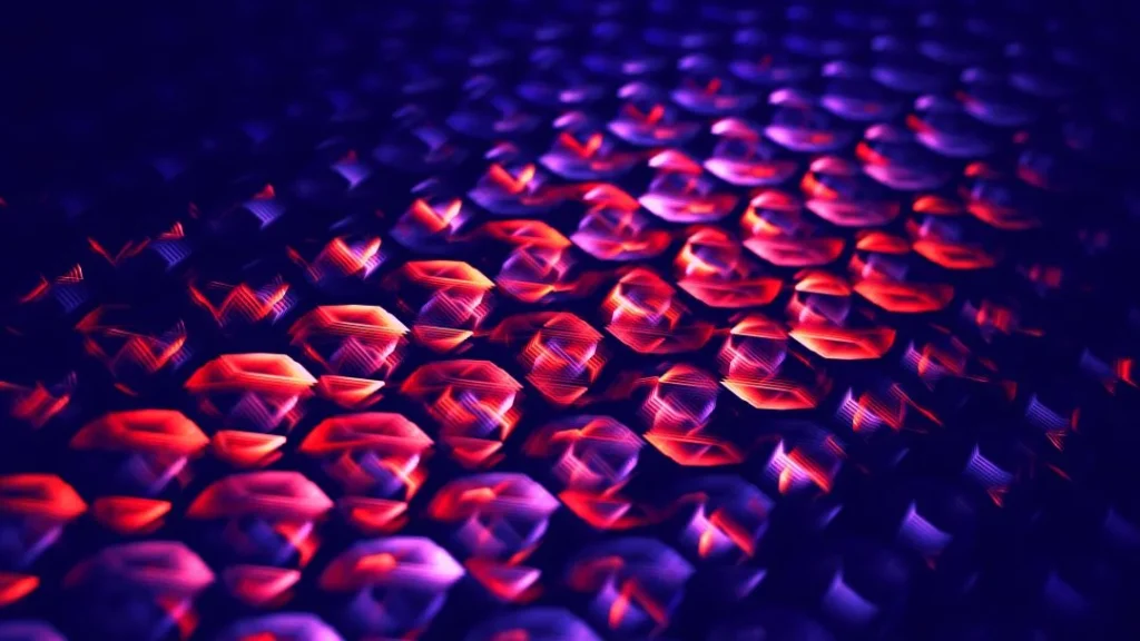 supplier data blog geometric pattern pink cority