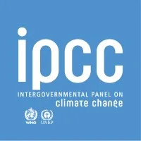 IPCC logo with text: Intergovernmental Panel on Climate Change, alongside WHO and UNEP logos on a blue background, highlighting organizations that guide ESG Standards globally.