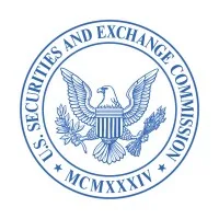 Seal of the U.S. Securities and Exchange Commission featuring an eagle, olive branch, and arrows—symbolizing its role in overseeing ESG regulations and financial markets.