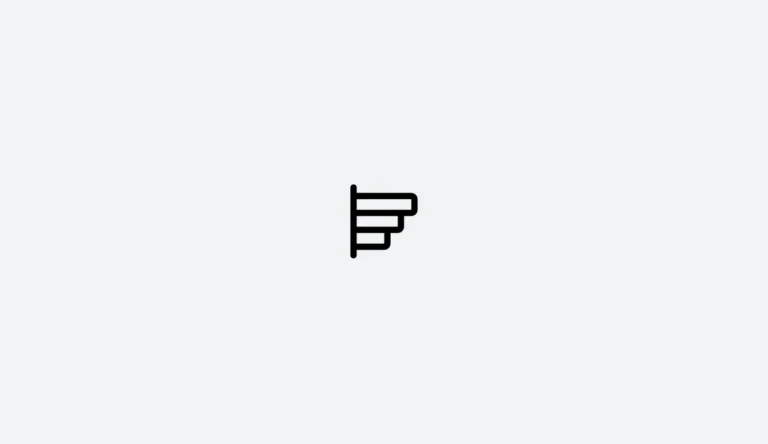 A simple black icon of a horizontal flag with three stripes, waving to the right, symbolizes an EHS Software Platform, centered on a light gray background.