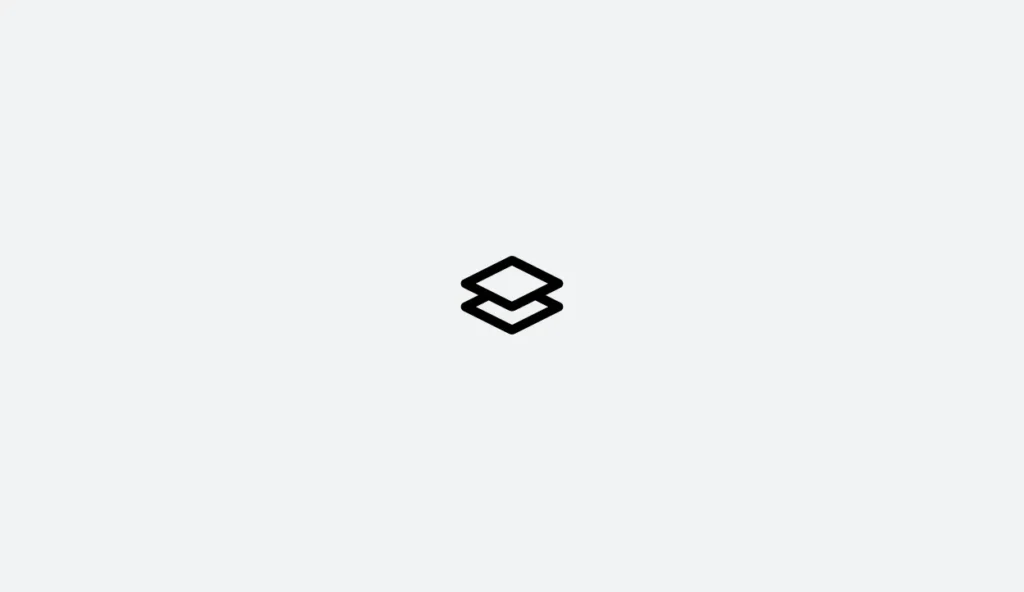 A minimalist, black geometric icon with two overlapping diamond shapes, centered on a light grey background, represents the clarity and structure of an EHS Software Platform.