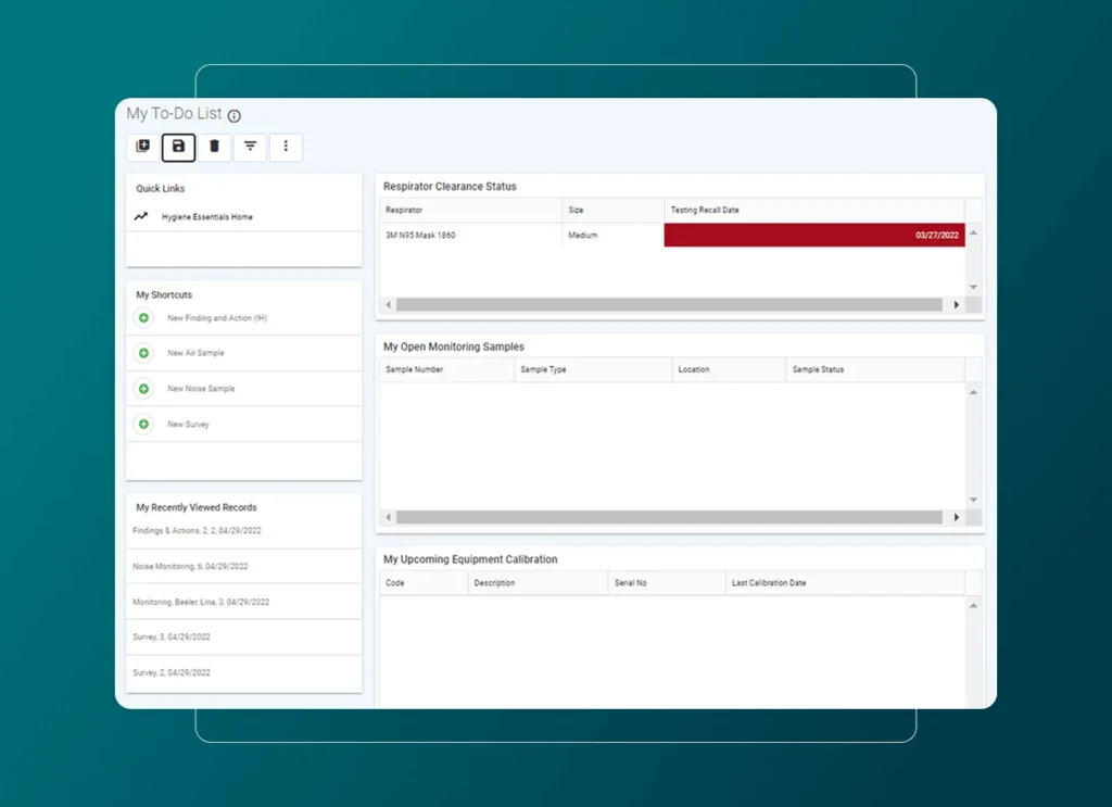 health-industrial-hygiene-manage-equipment